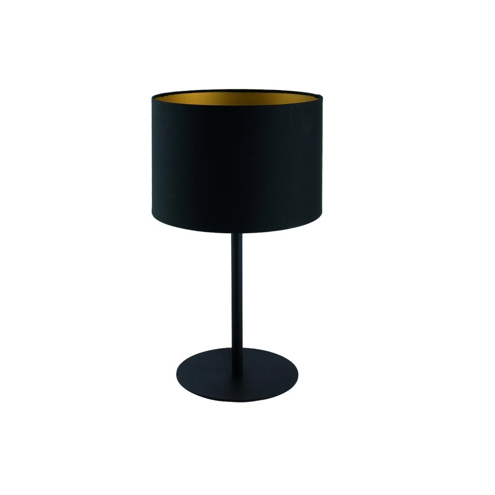 Black table lamp Alice with gold inside Lyora 5903139909198