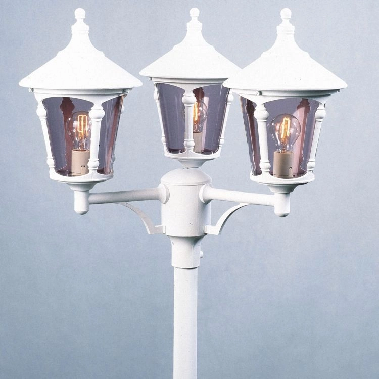 Lantern lamp Virgo 3-light white KonstSmide 7318305732506
