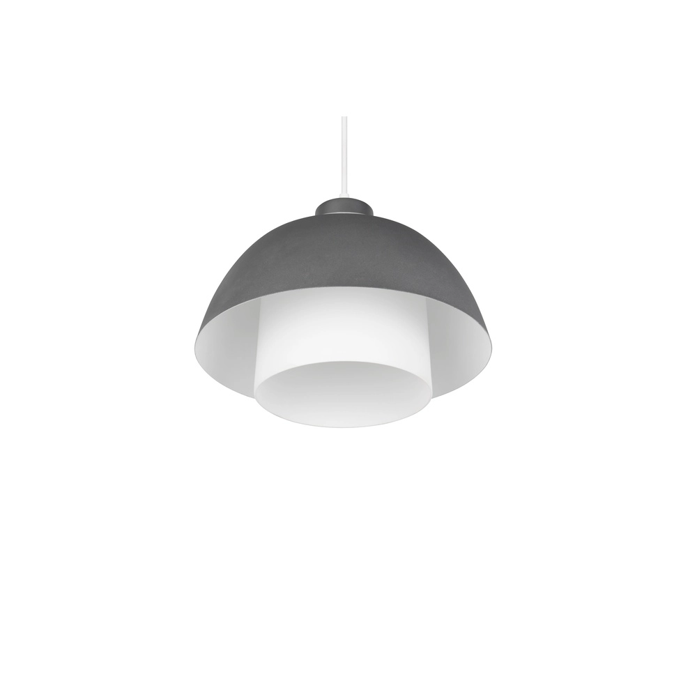 Design pendant lamp Tilos anthracite Ø 30cm Trio 4017807682434
