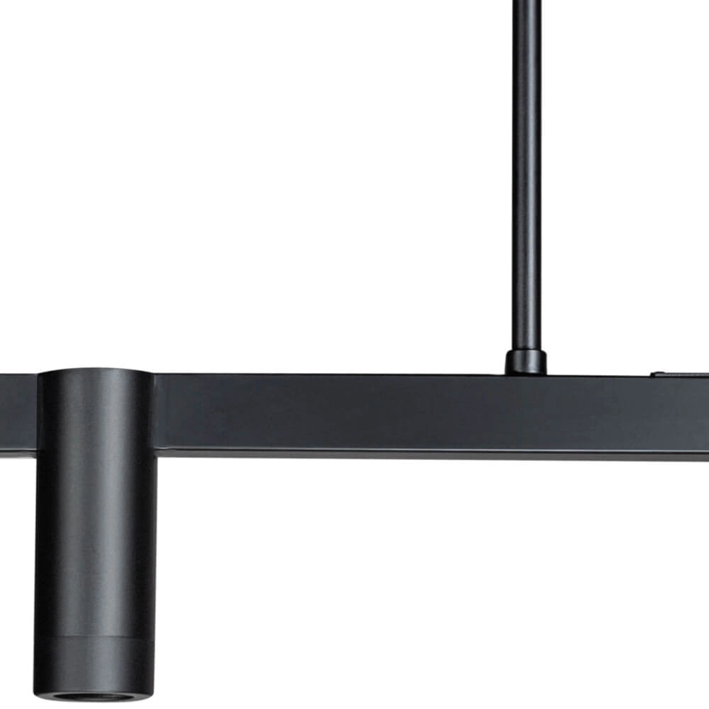 Sleek dining table lamp Miller 4-light black ETH 8720195303077