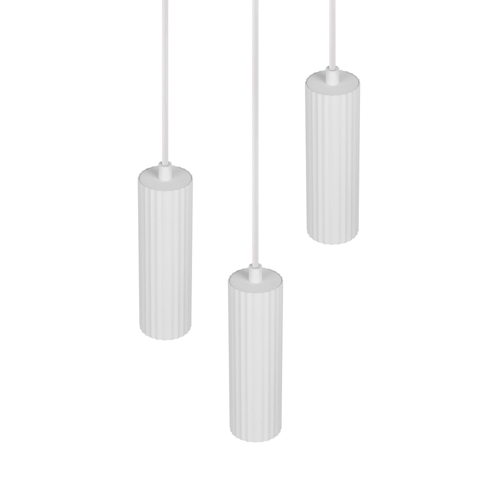 3-light pendant lamp Soka white Trio 4017807658576