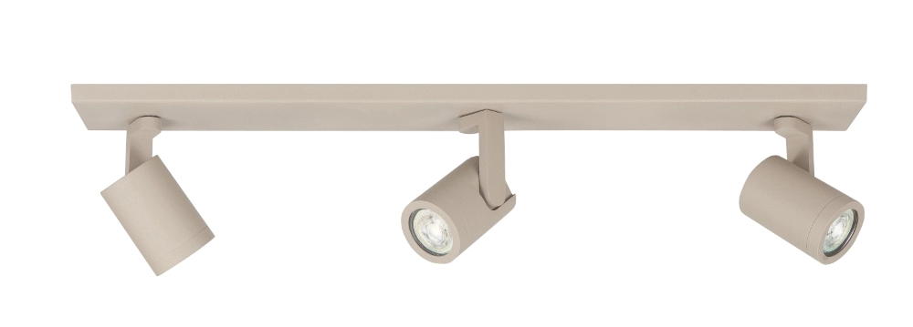 3-light surface-mounted spotlight Halo sand - GU10