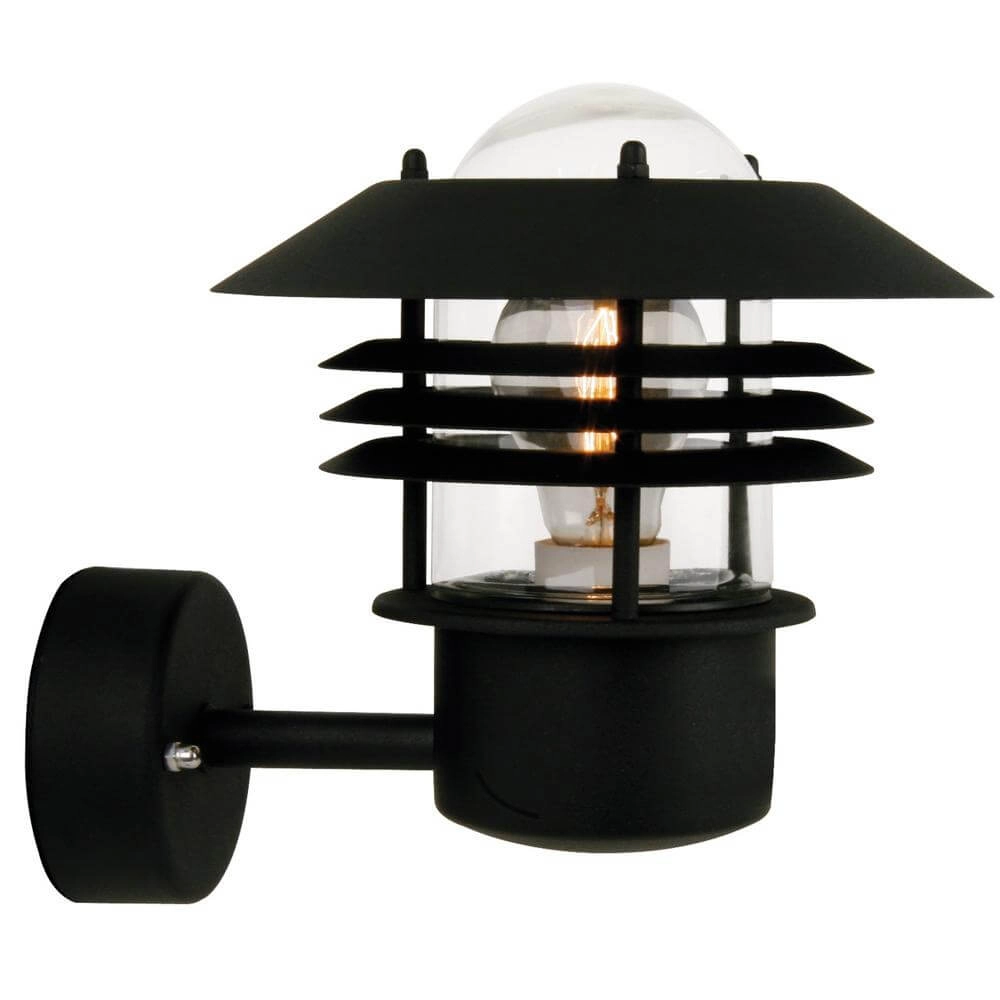 Classic wall lamp Vejers black