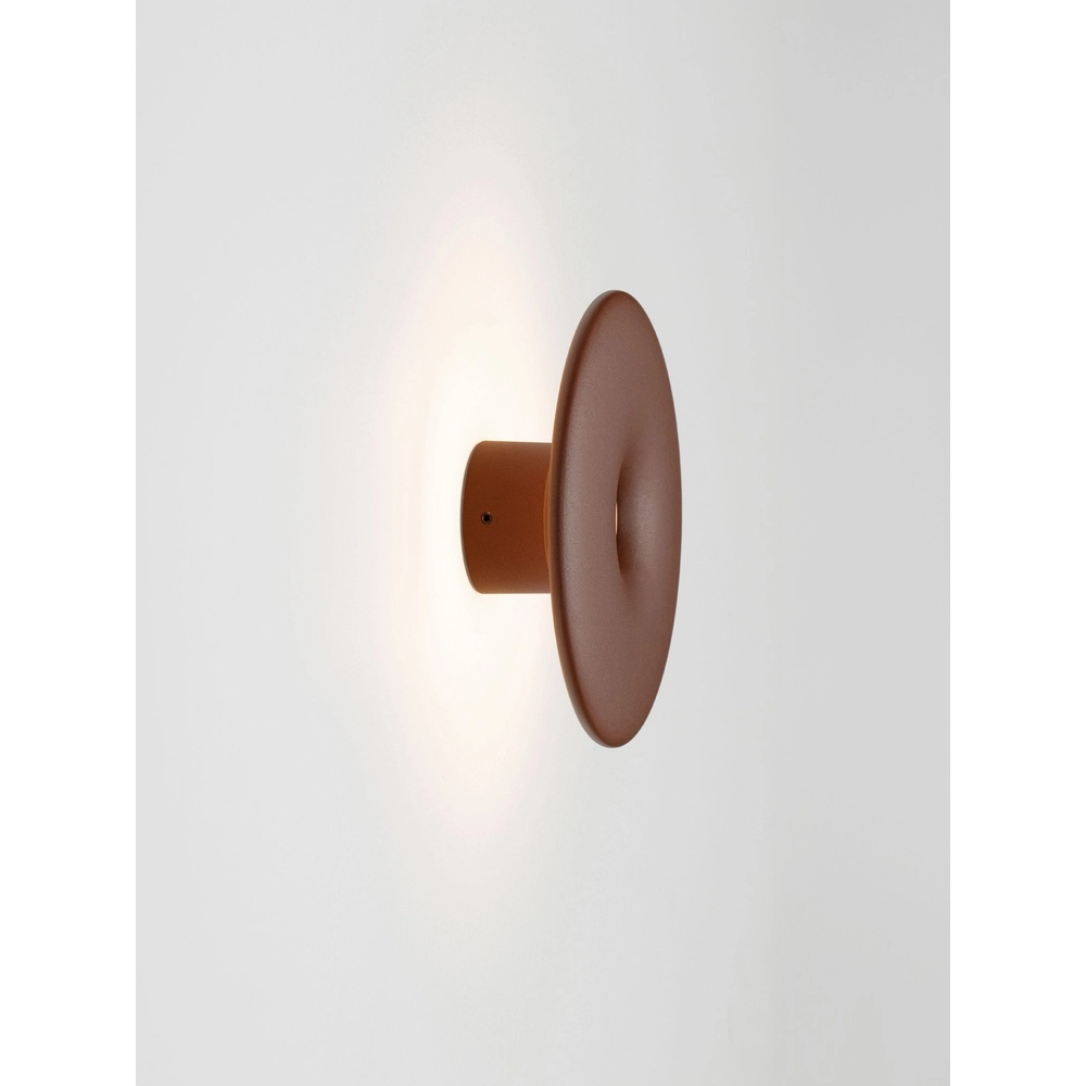 Unique wall lamp Splash round rusty brown Lyora 5212017497208