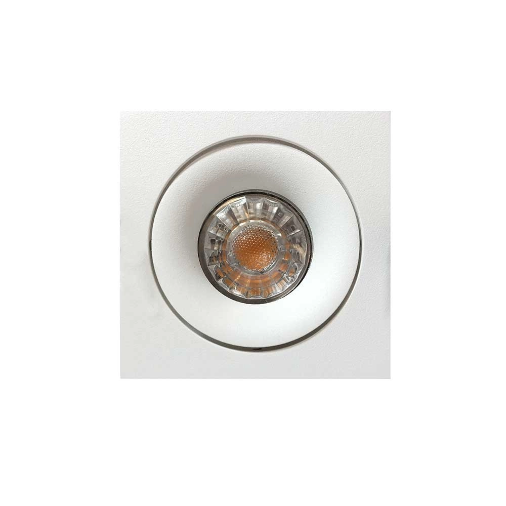 GU10 recessed spot Downel white
