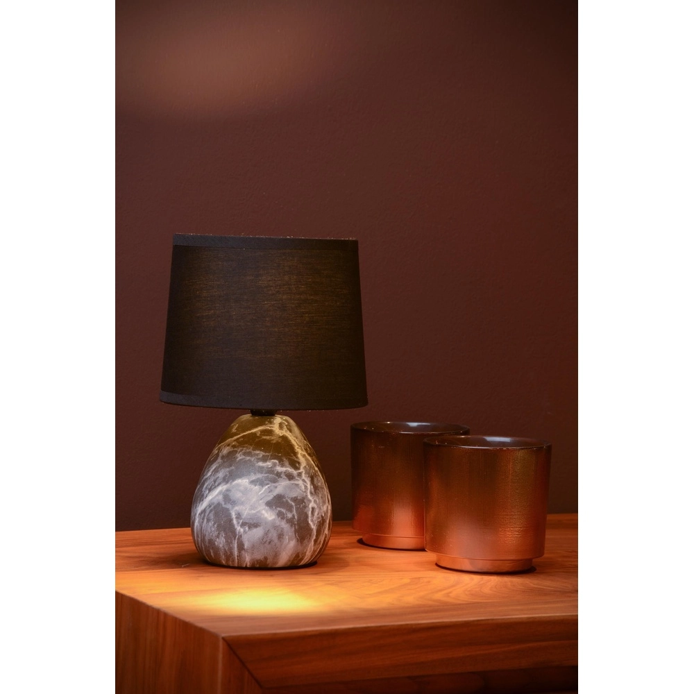 Table lamp Marmo Black Lucide 5411212470225