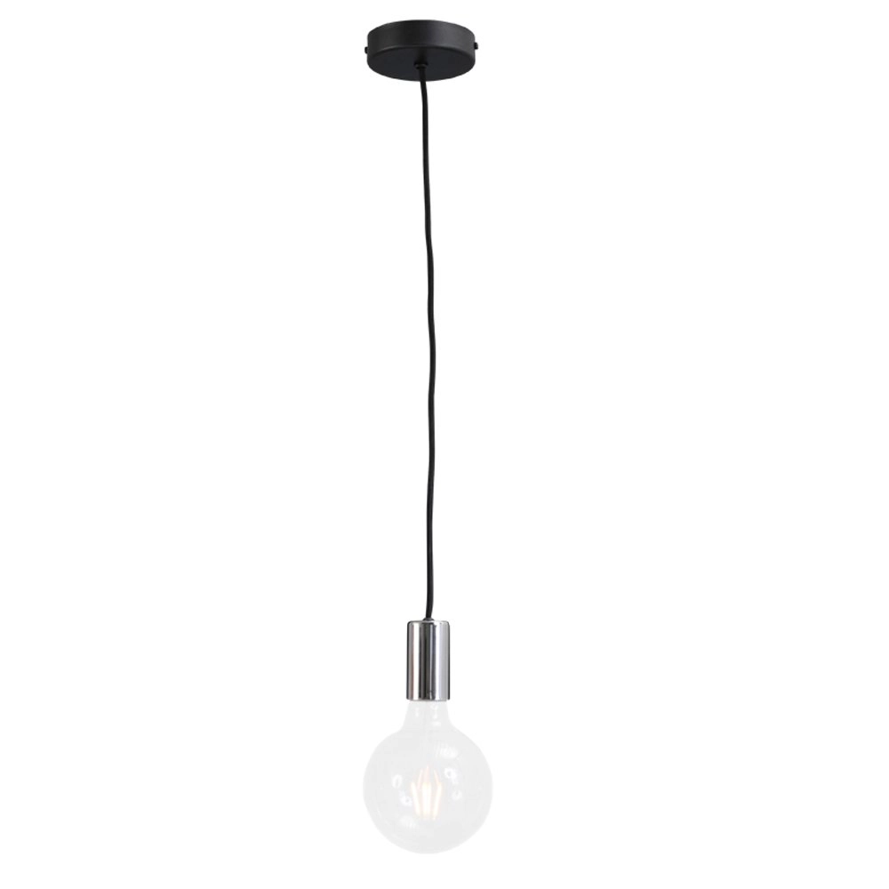 Pendant lamp Concepto black with gray Masterlight 8718121142326