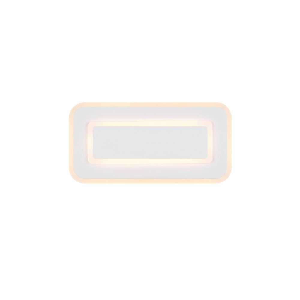 Modern ceiling lamp Riva white 40cm Trio 4017807682939