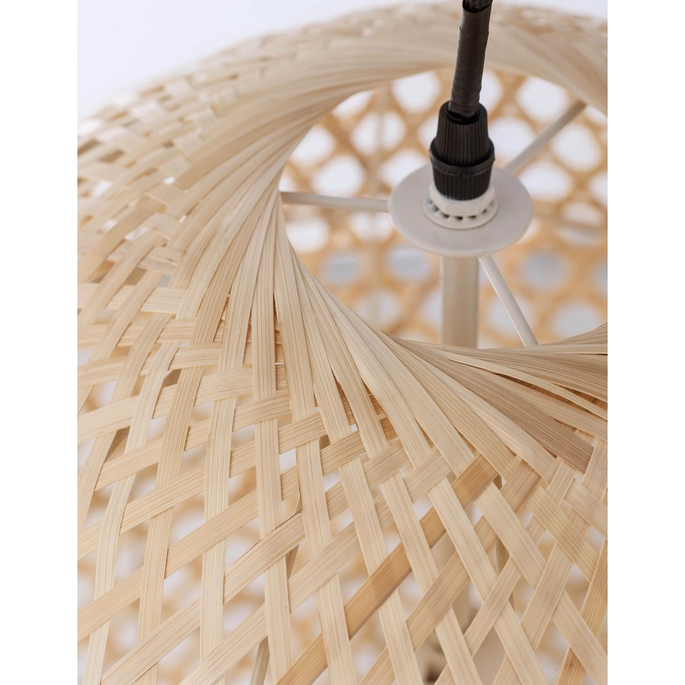 Pendant lamp Aurora rattan Ø 40.5cm Lyora 5212017416551