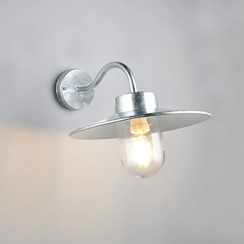 Barn lamp Tana zinc grey