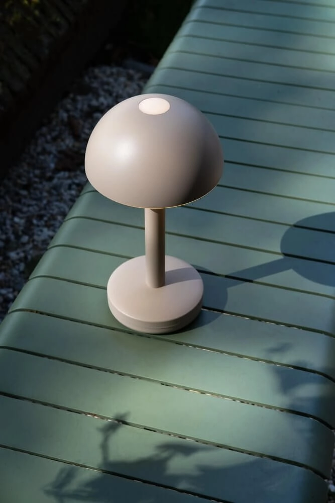 Rechargeable table lamp Bug Beige Humble 7446023313322