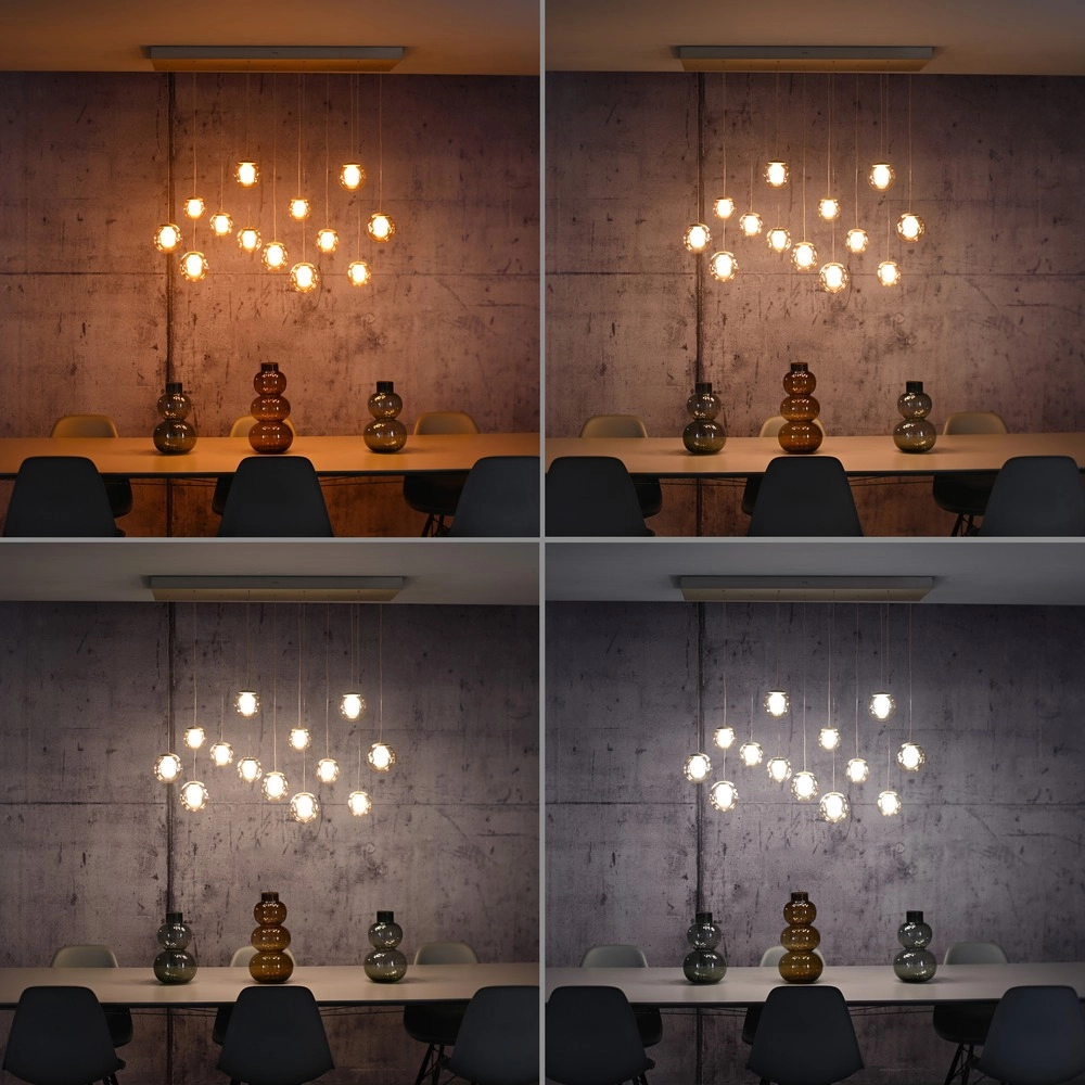 13-light pendant lamp Pure Popup Bronce Paul Neuhaus 4012248398319