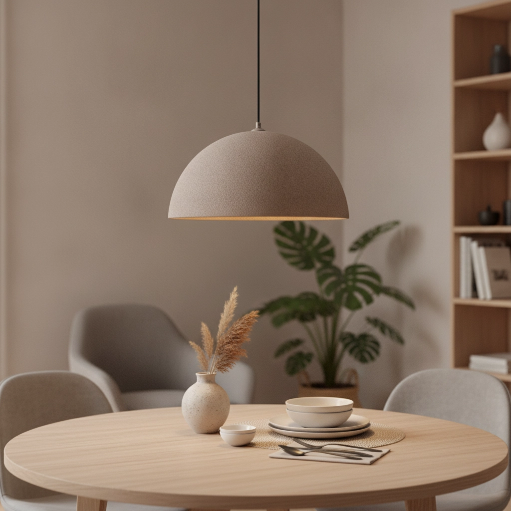 Pendant lamp Starla brown Ø 50cm