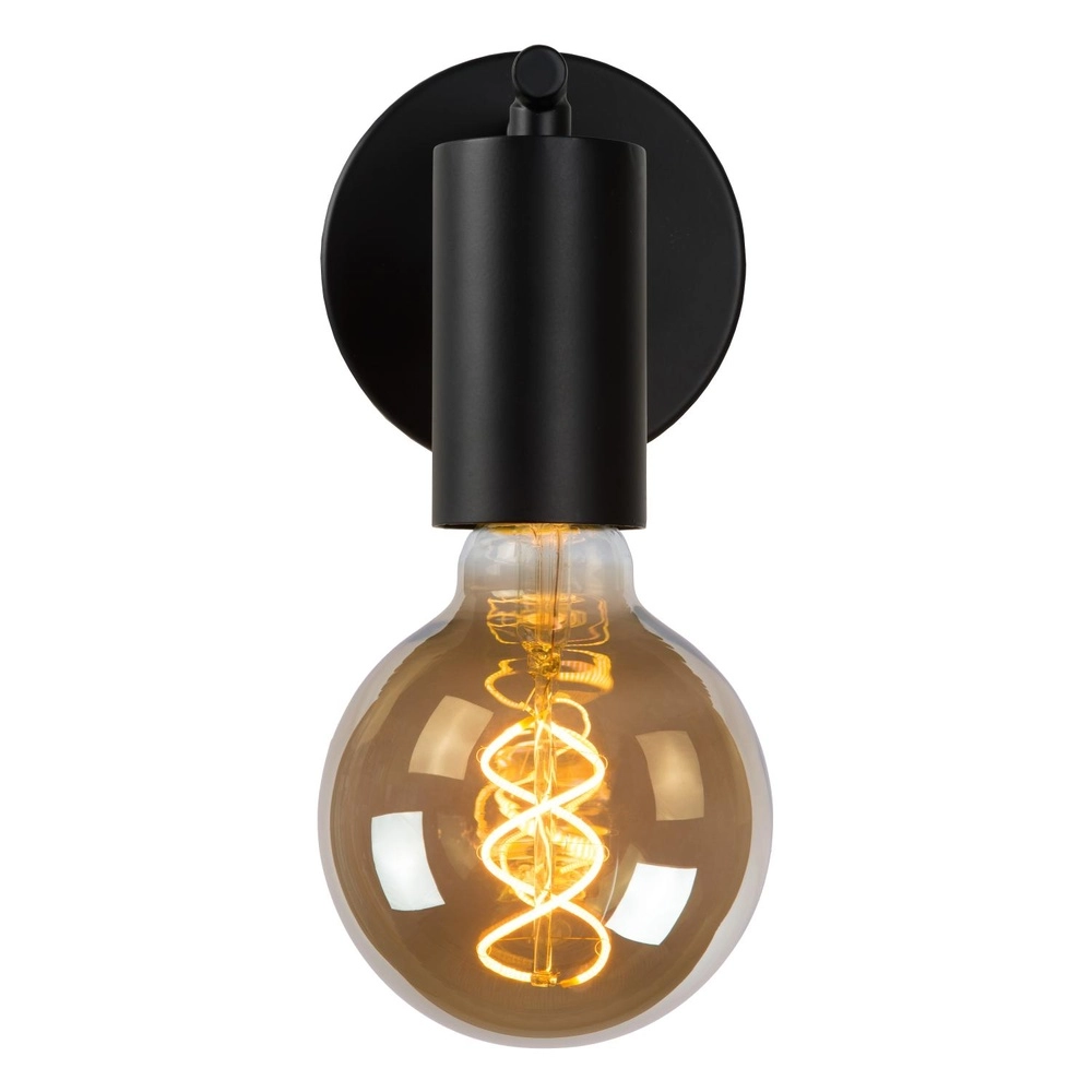 Wall light Leanne Black Lucide 5411212211088