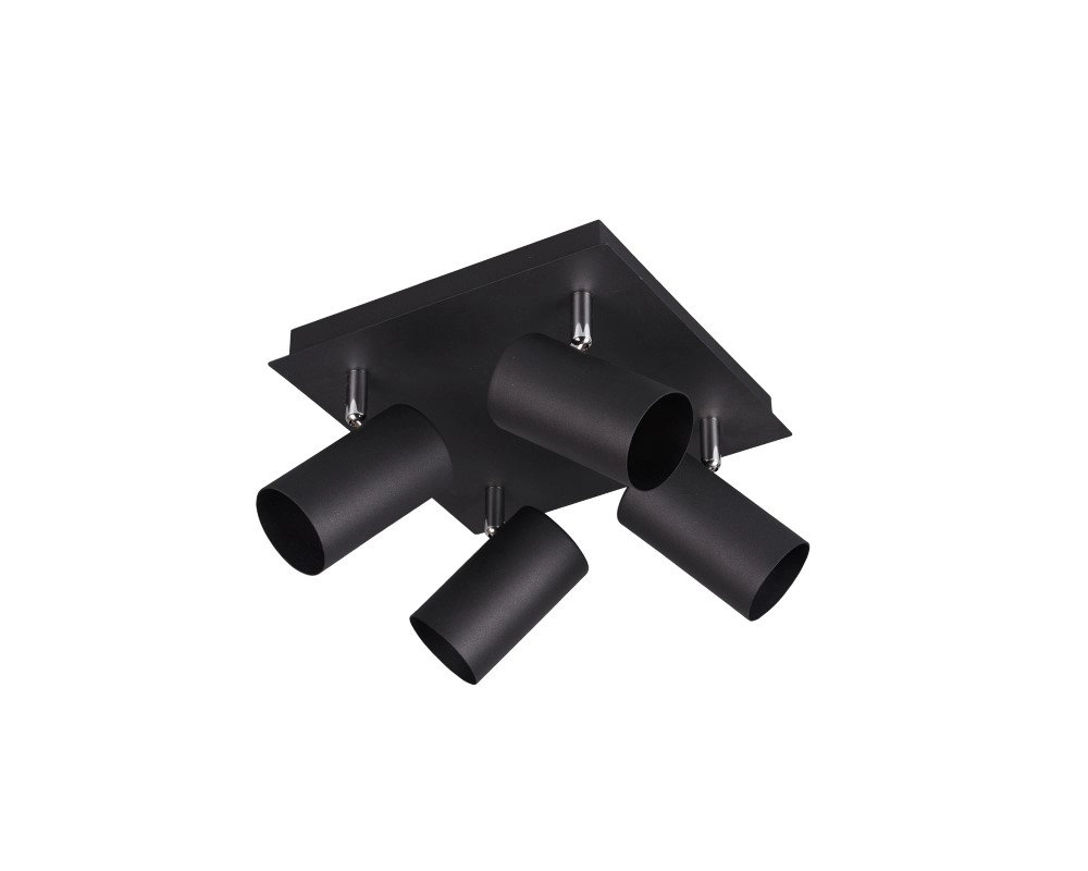 Spotlight Marley 4-light matt black Trio 4017807408676