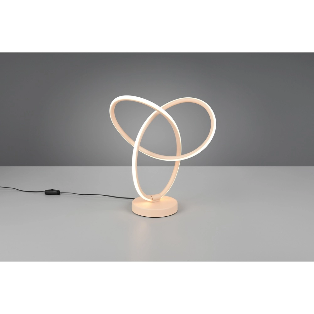 Table lamp Lando Design sand brown Trio 4017807656534