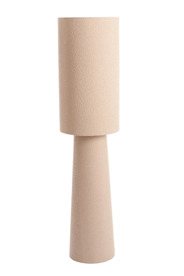 Teddy floor lamp Micky cream Ø 40cm Light & Living 8717807712570