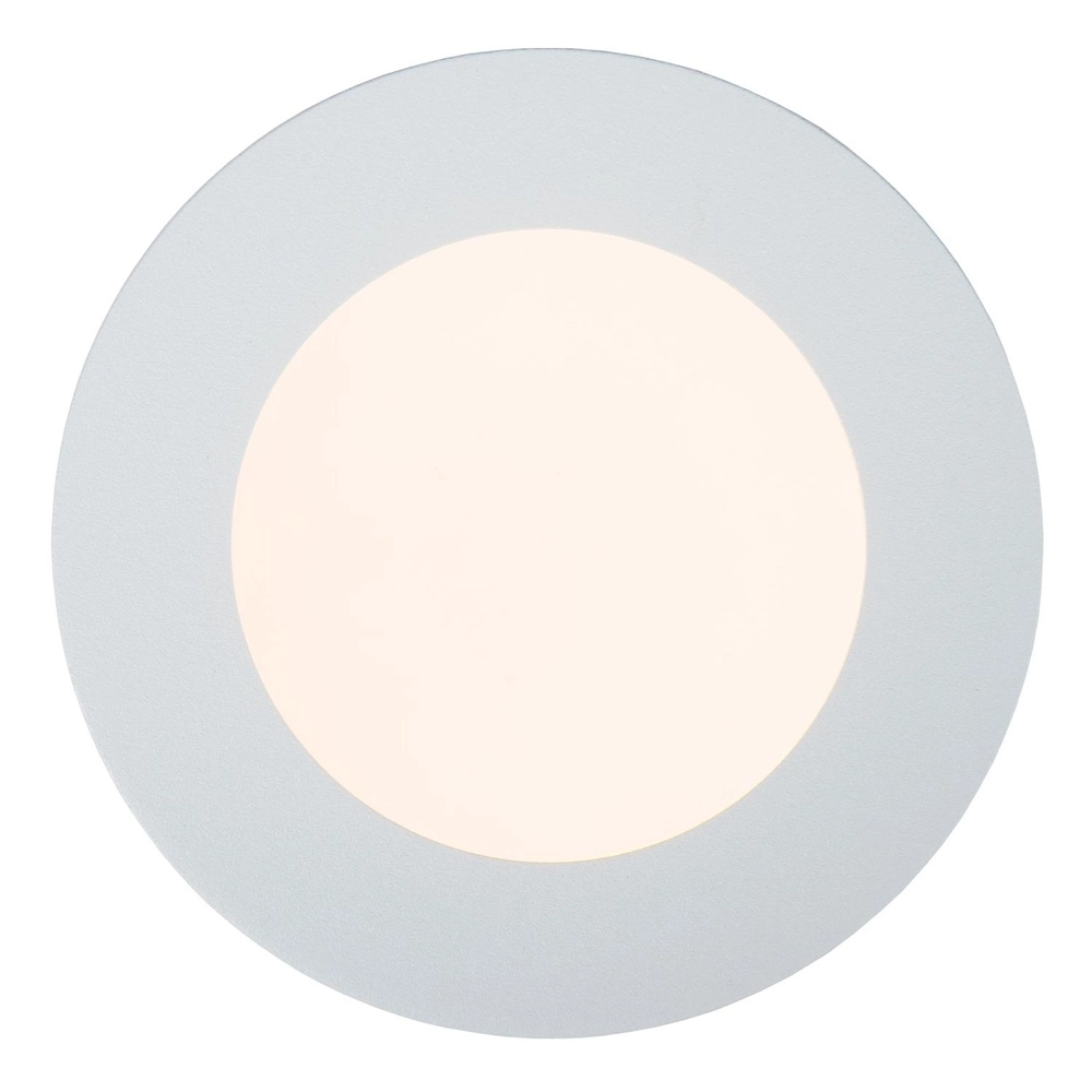 Ceiling light Brice-Led Ø 11.7cm - IP44 white Lucide 5411212281289