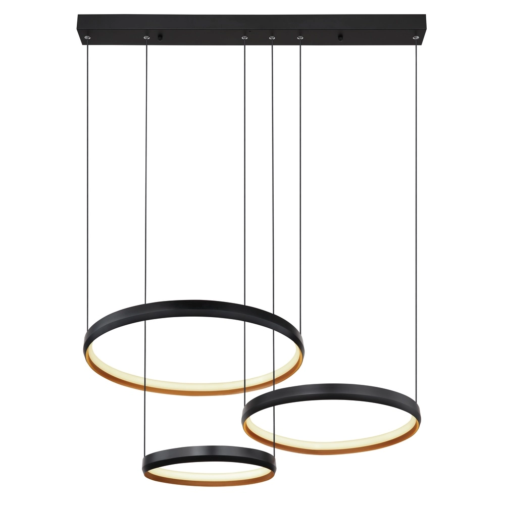 Black pendant lamp Halli Design Globo 9007371434657