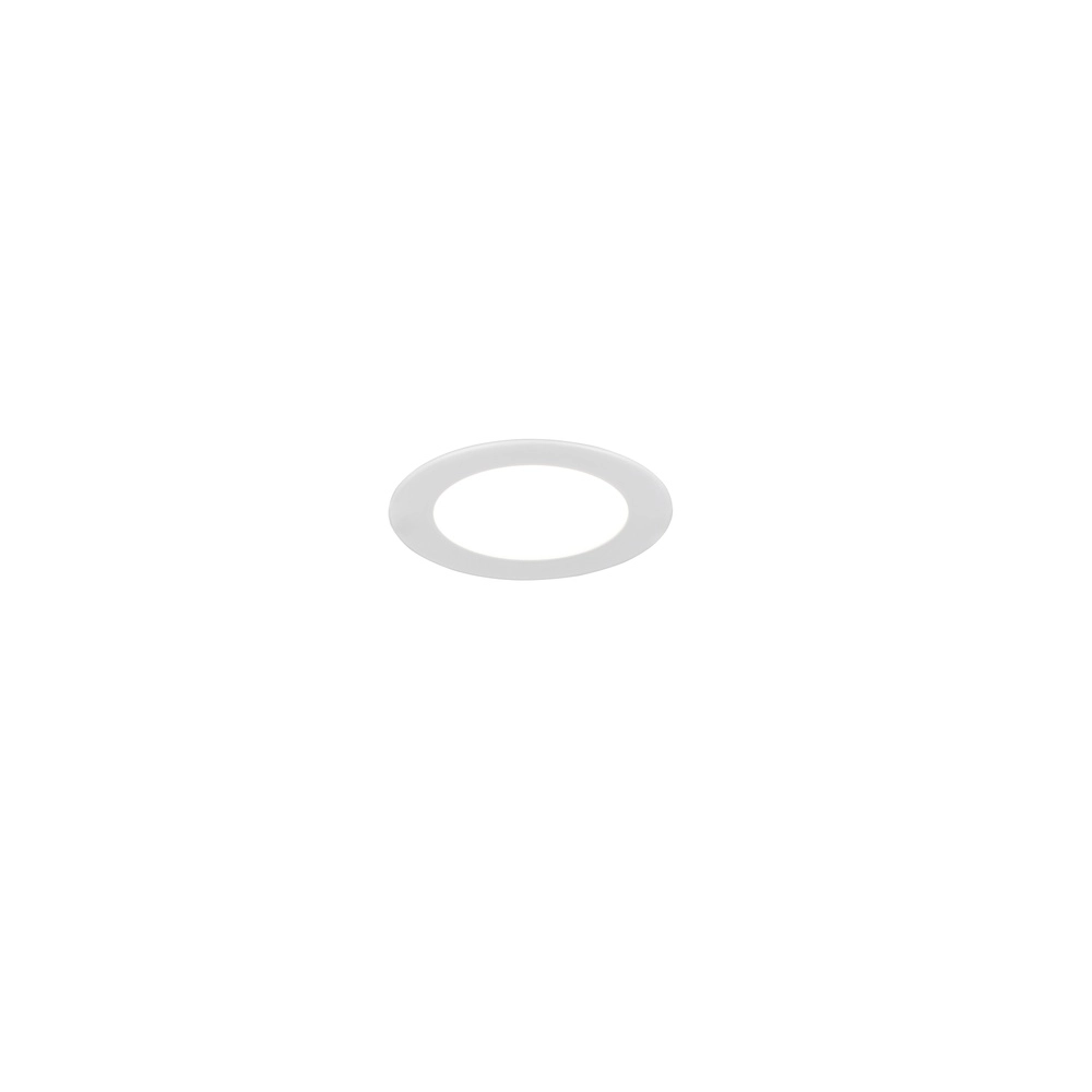Recessed spotlight Kibo Round white Trio 4017807657883
