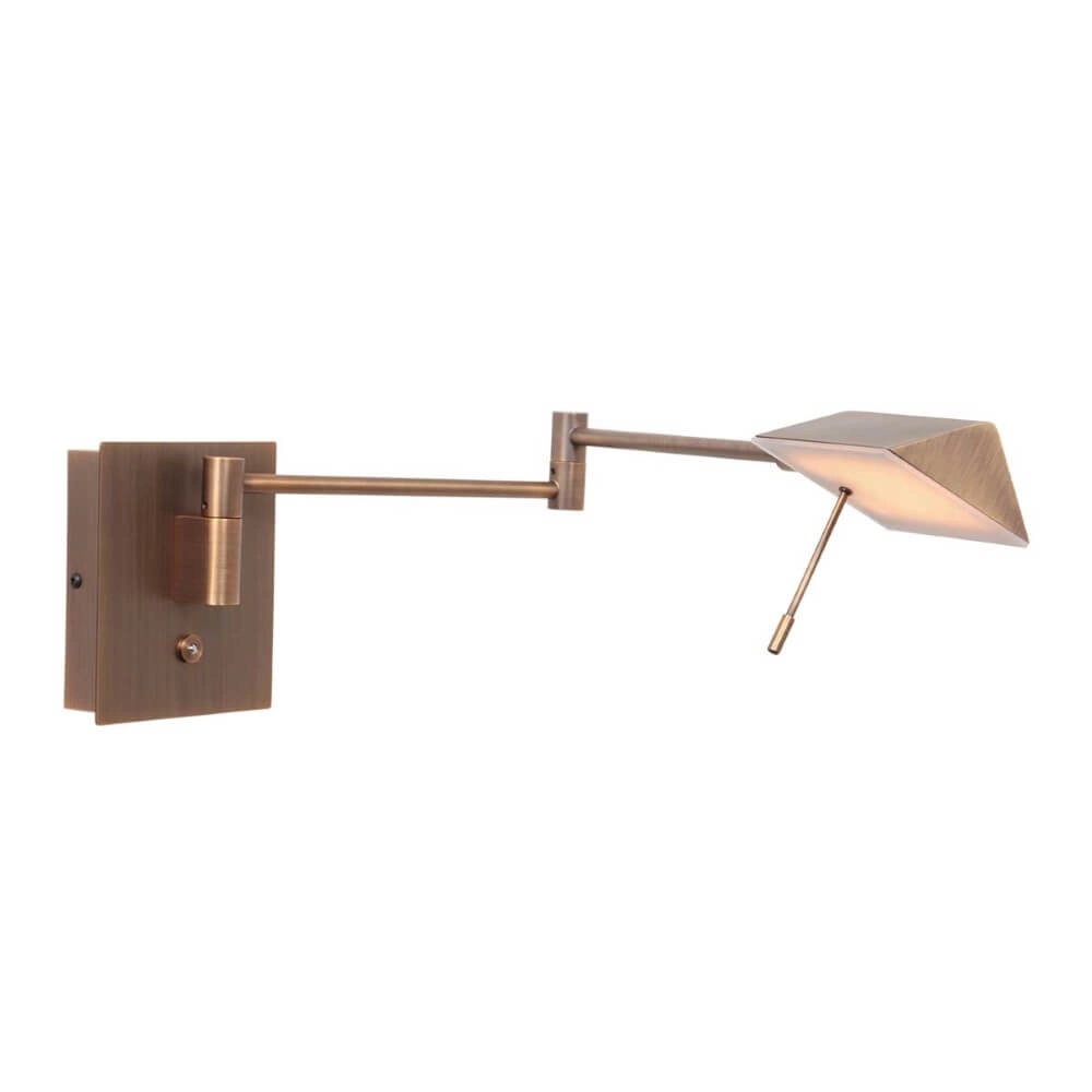 Bronze wall reading lamp Retina Steinhauer 8712746166026