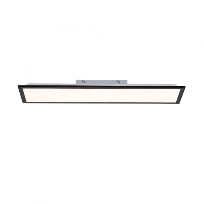 LED ceiling lamp Flat 80 by 25cm black