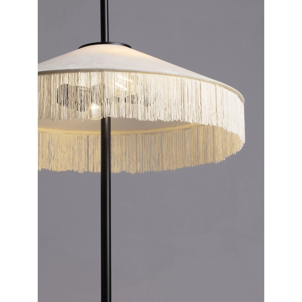 Tiffany Floor Lamp Velvy beige Lyora 5212017493828
