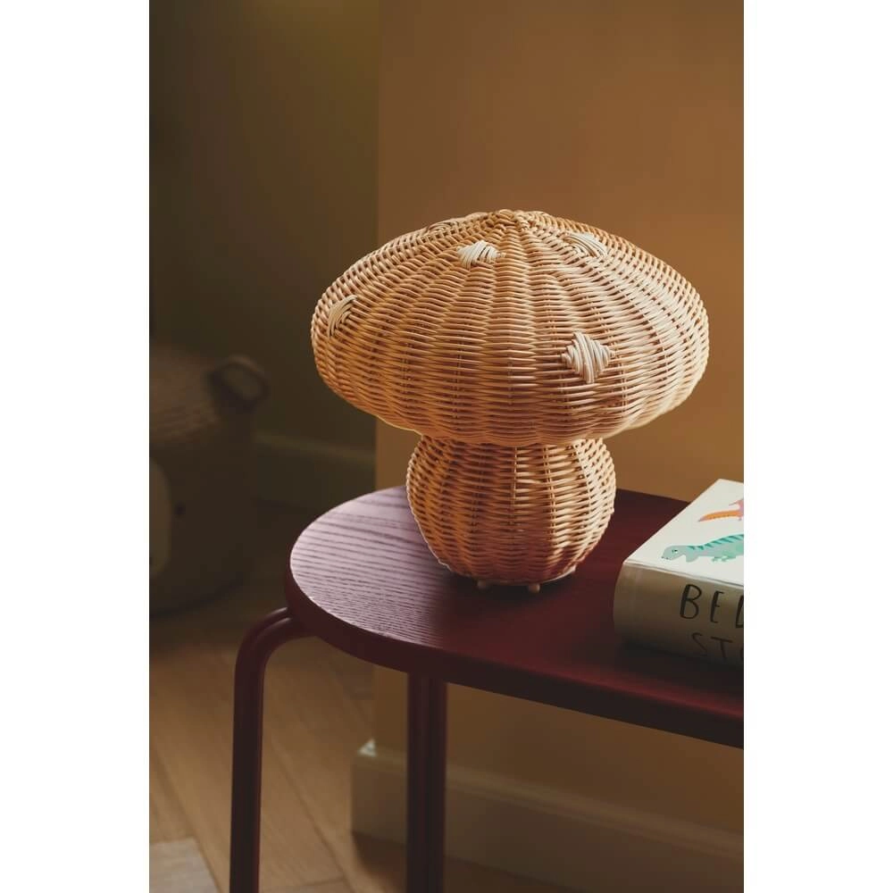Rattan table lamp Allie Ø 30cm Nordlux 5704924018794