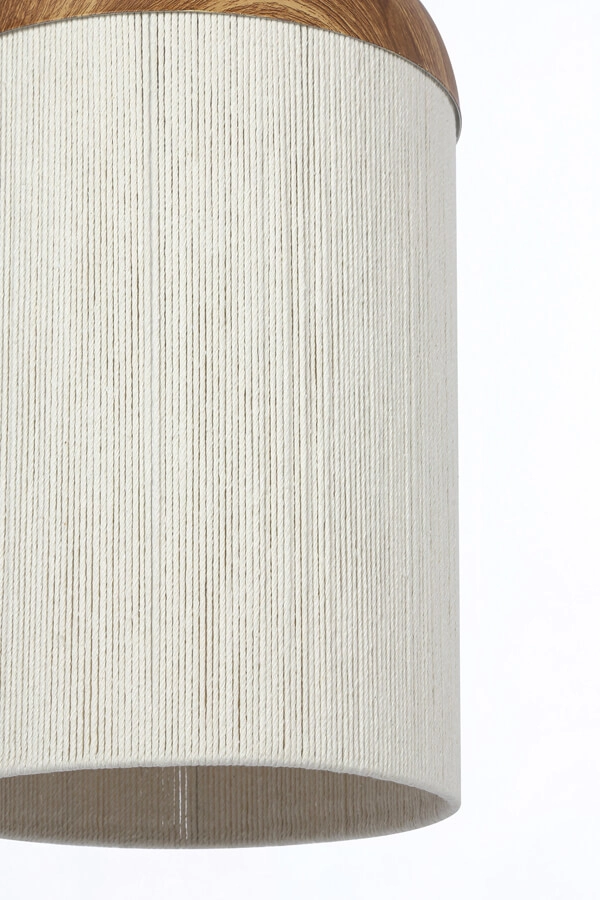 Pendant lamp Dania light wood print Ø 27.5cm Light & Living 8717807743369
