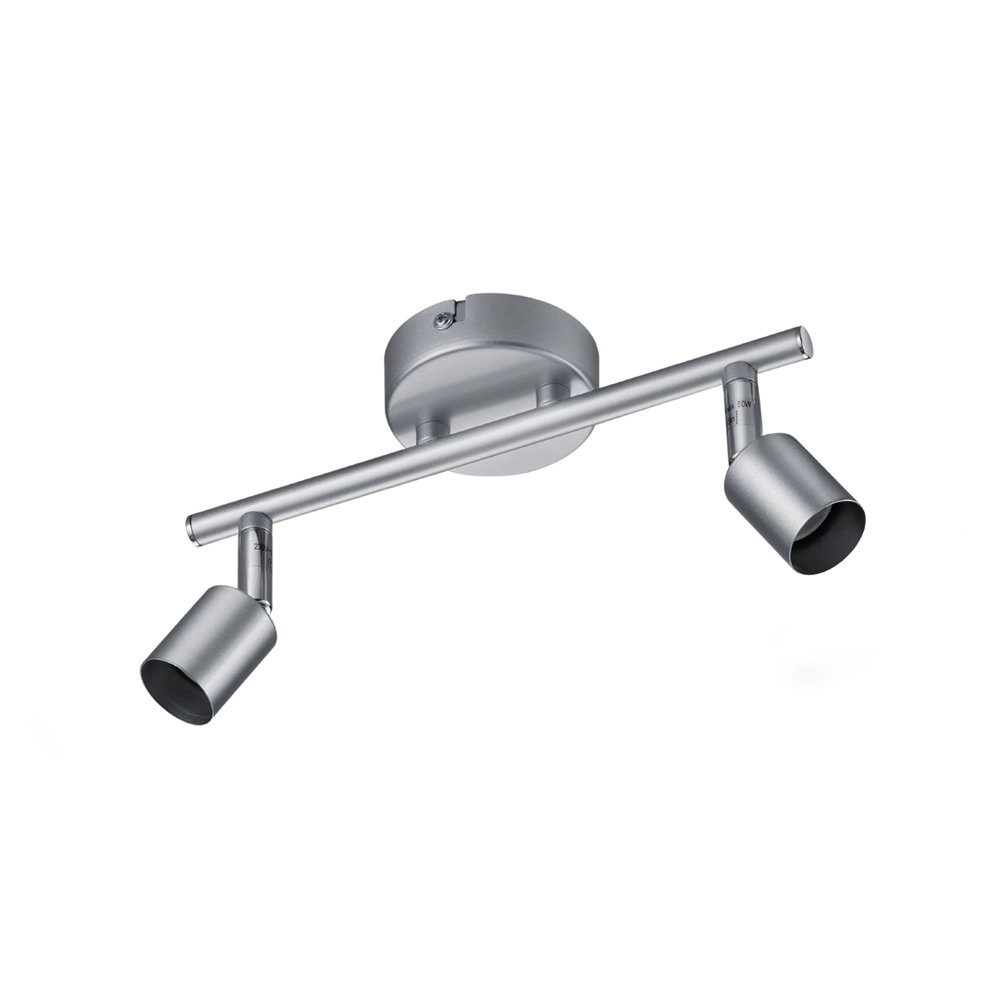 Ceiling spot Paris 2-light titanium gray