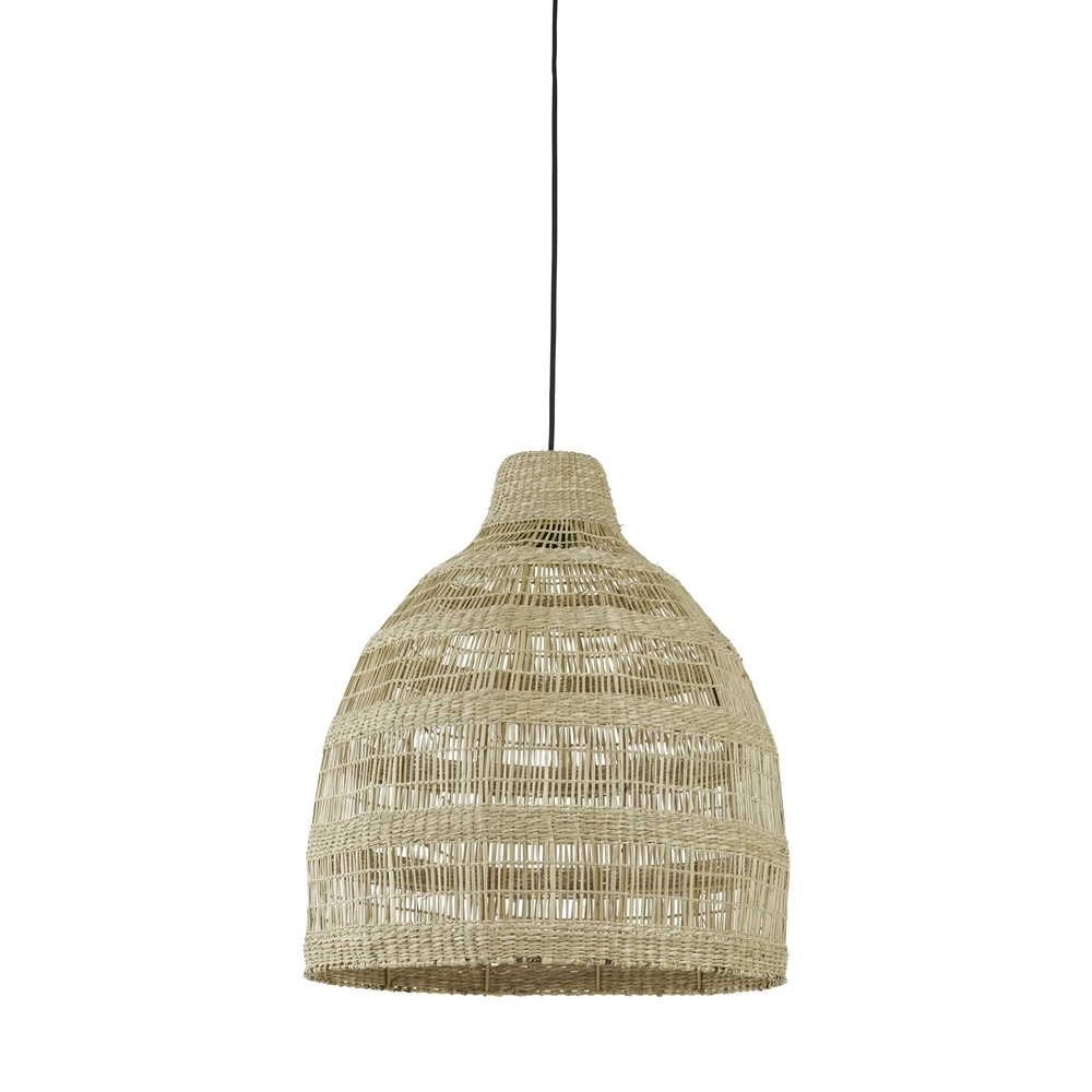 Seagrass pendant lamp Sagar Ø 50cm - 1x E27
