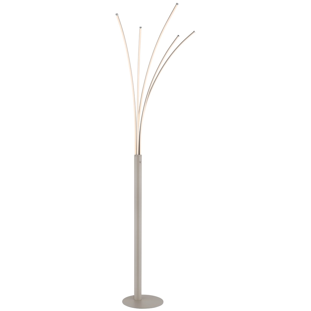 Design floor lamp Bizzy sand brown Globo 9007371578405