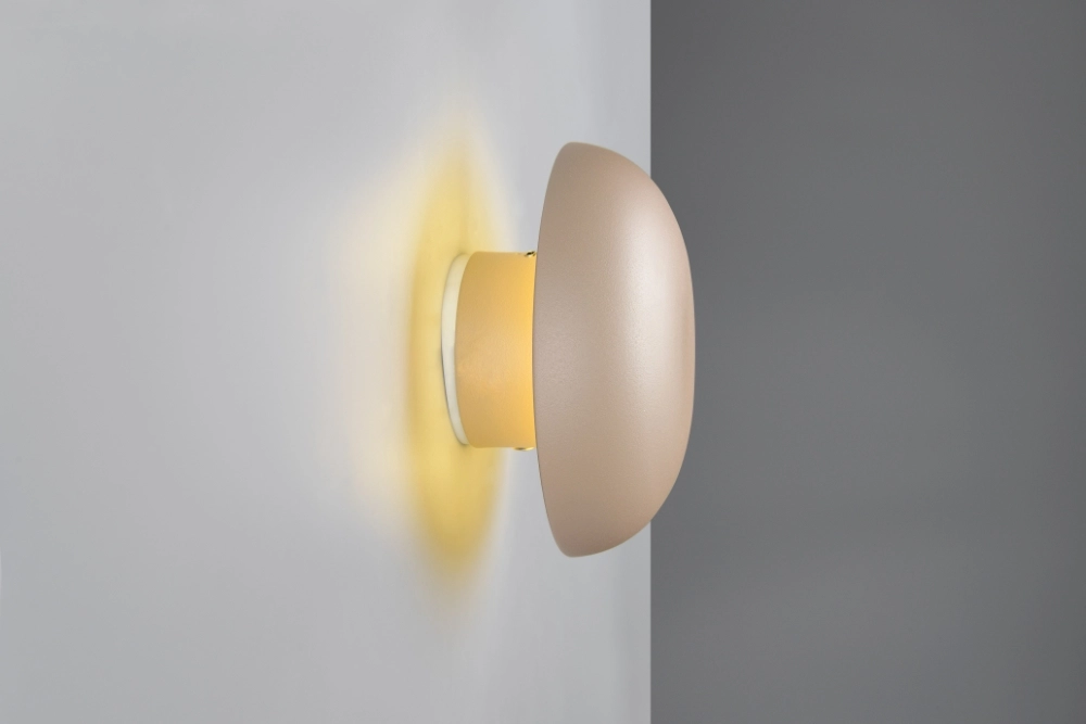 Cream wall lamp Davey Ø 15cm Trio 4017807643817