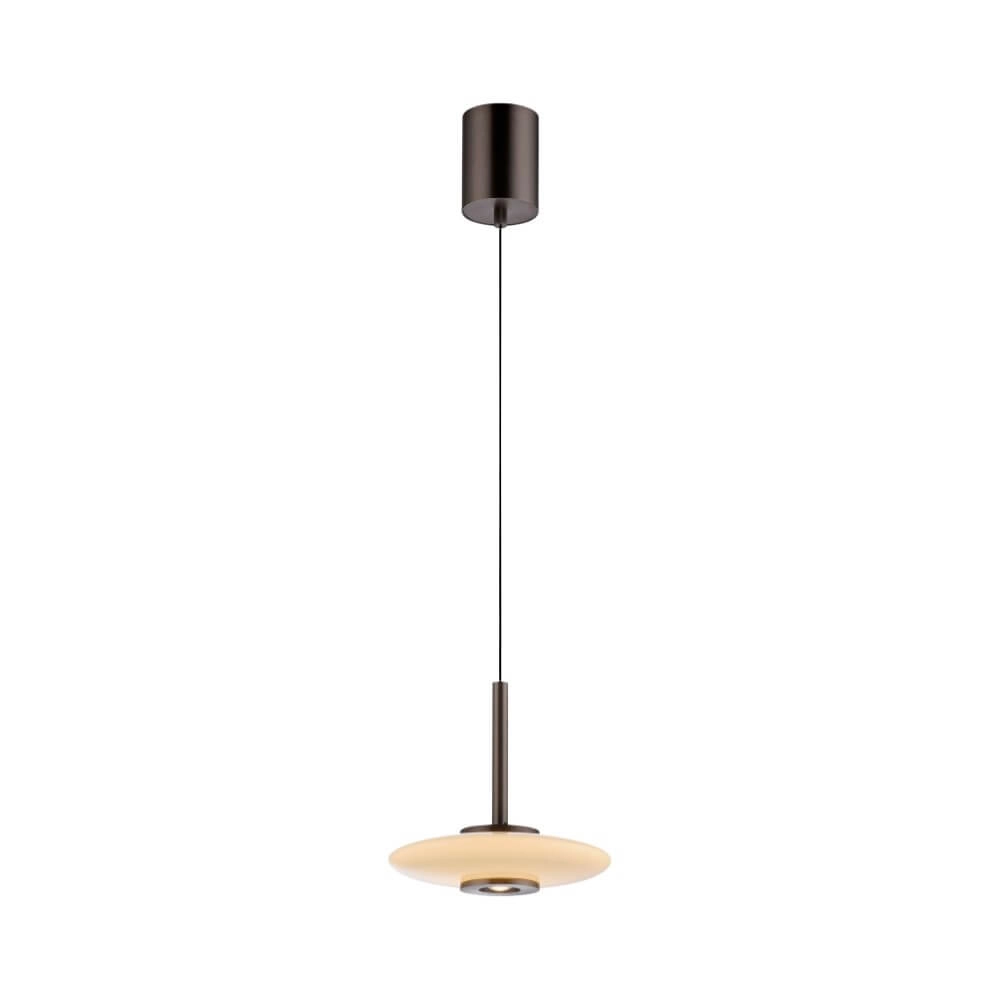 Design hanging lamp Pure Vitrum dark brown Paul Neuhaus 4012248383964