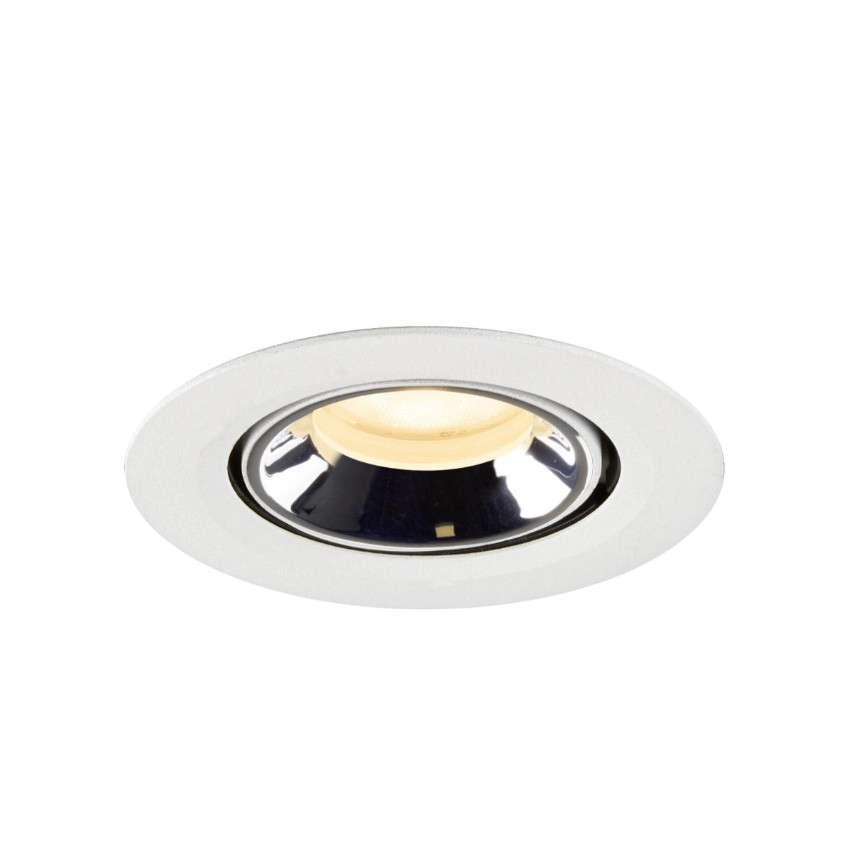 Recessed spotlight Numinos Gimble XS white/chrome 3000K - 55deg SLV 4024163306935