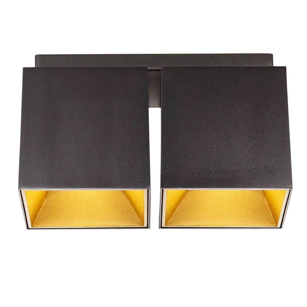 Surface-mounted spot Ethan Black Double Nordlux 5704924007064