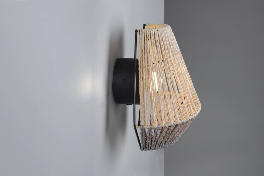 Rattan wall lamp Lira Rechargeable Trio 4017807643183