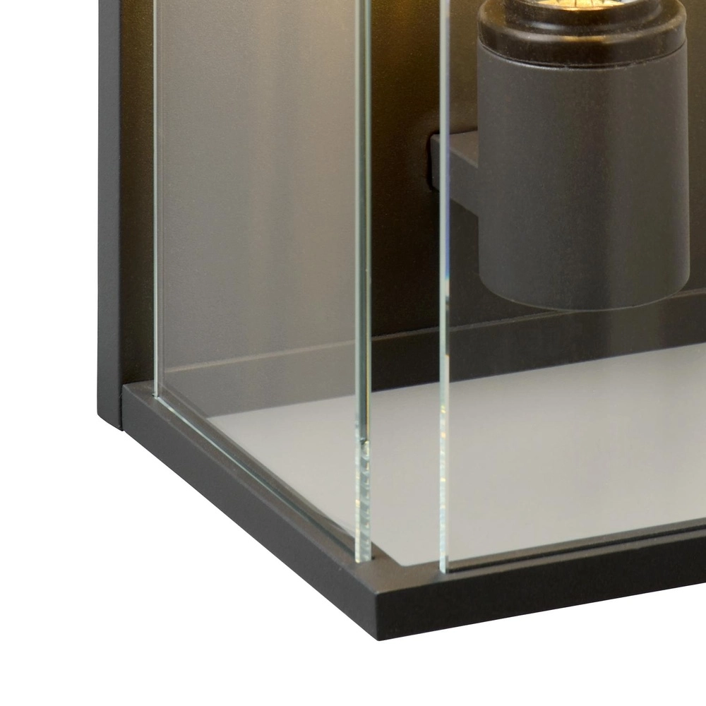 Sleek wall lamp Claire only anthracite Lucide 5411212271488