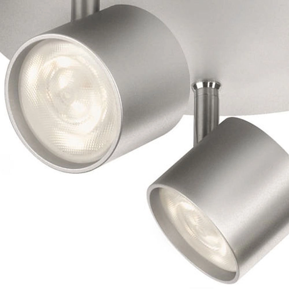 LED ceiling spot My Living Star 3-light metal gray Philips 8718291444893