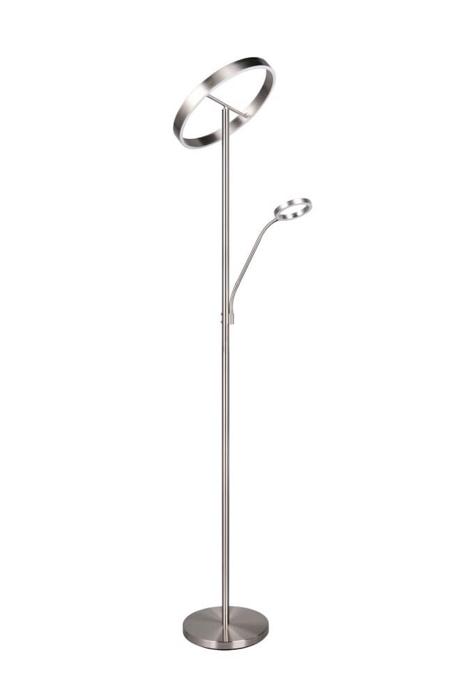 Design reading lamp Willis Stainless Steel - 180cm Trio 4017807618129