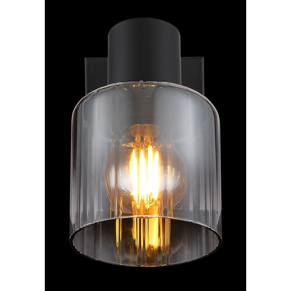 Black wall lamp Jack Black Globo 9007371513833
