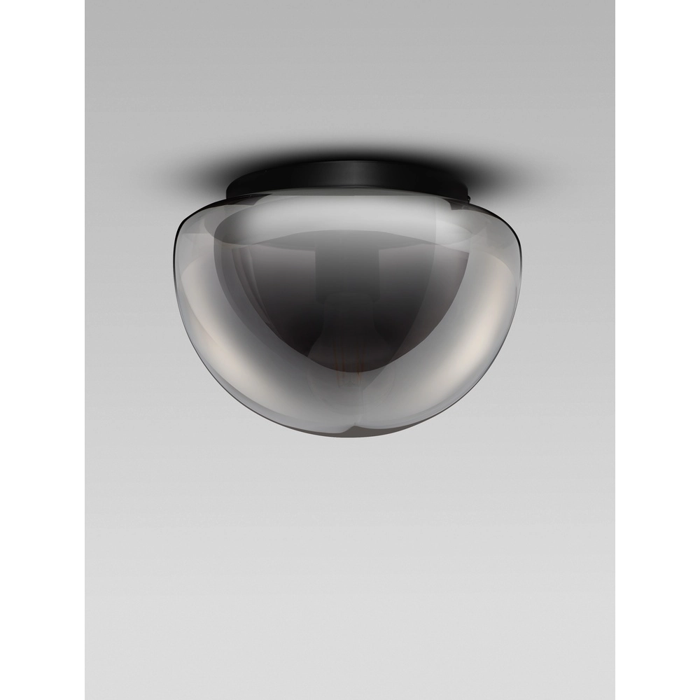 Ceiling lamp Ebony smoke glass Ø 31.5cm Lyora 5212017483546
