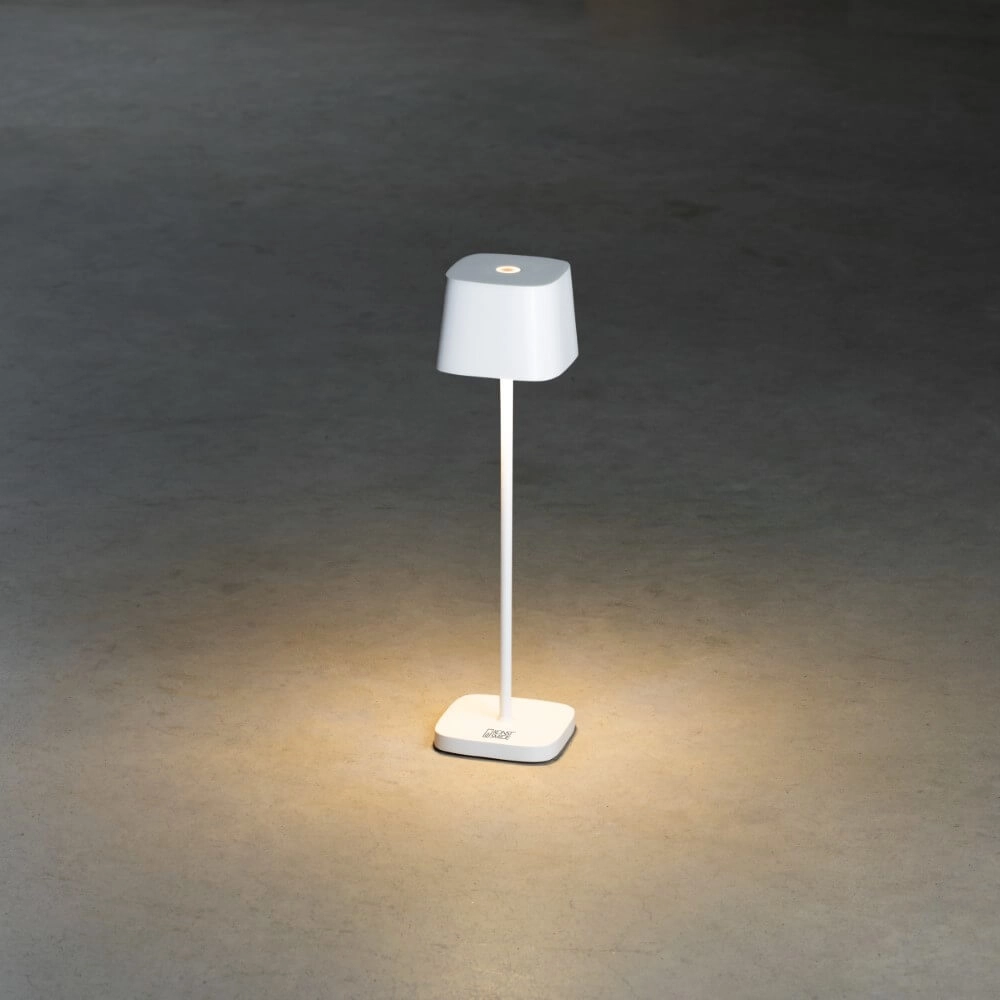 Wireless table lamp Capri mini white KonstSmide 7318307829259