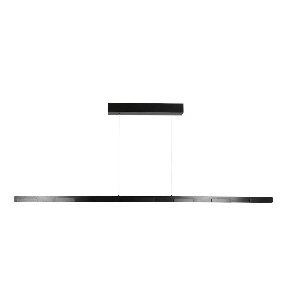 Sleek pendant lamp Bloc black Steinhauer 8712746148275