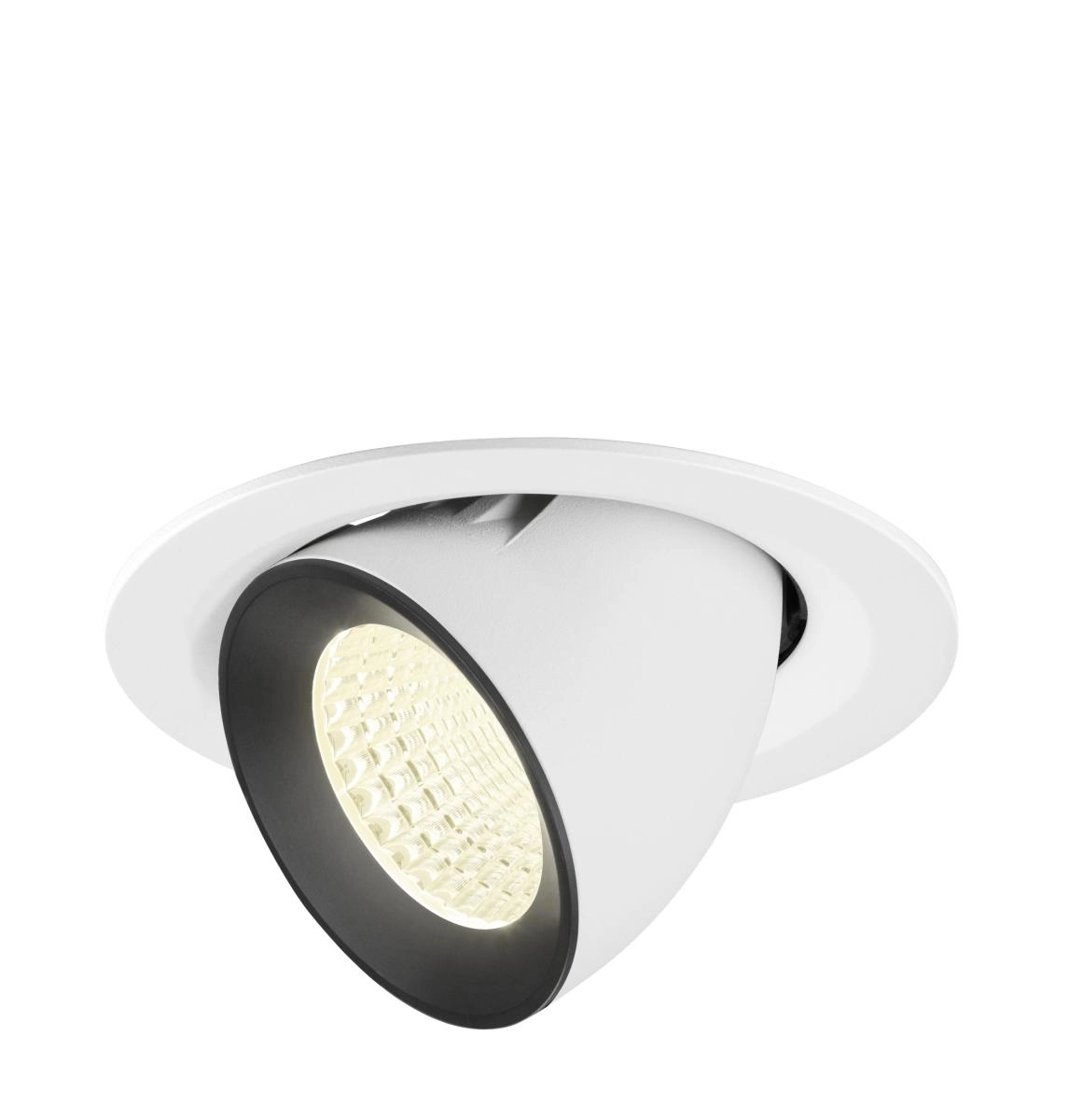 Recessed spotlight Numinos Gimble M white/black 4000K - 55deg