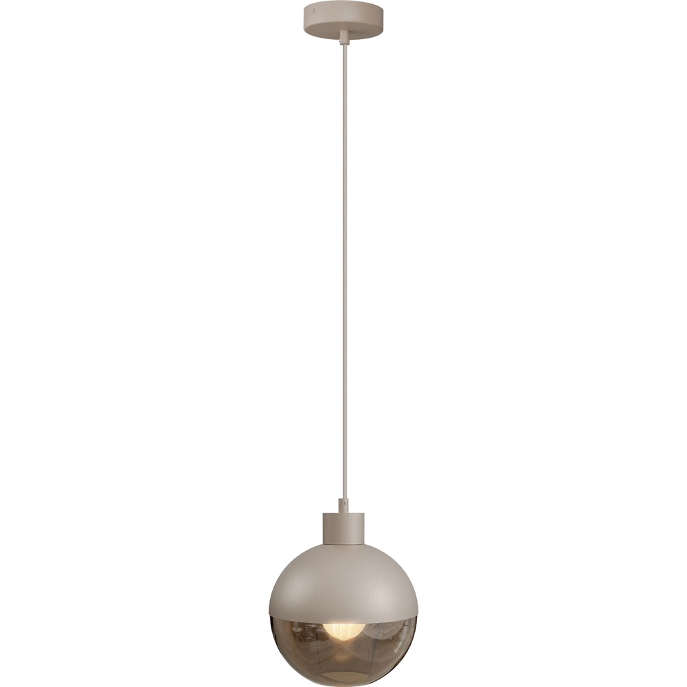 Design pendant lamp Opera beige terra