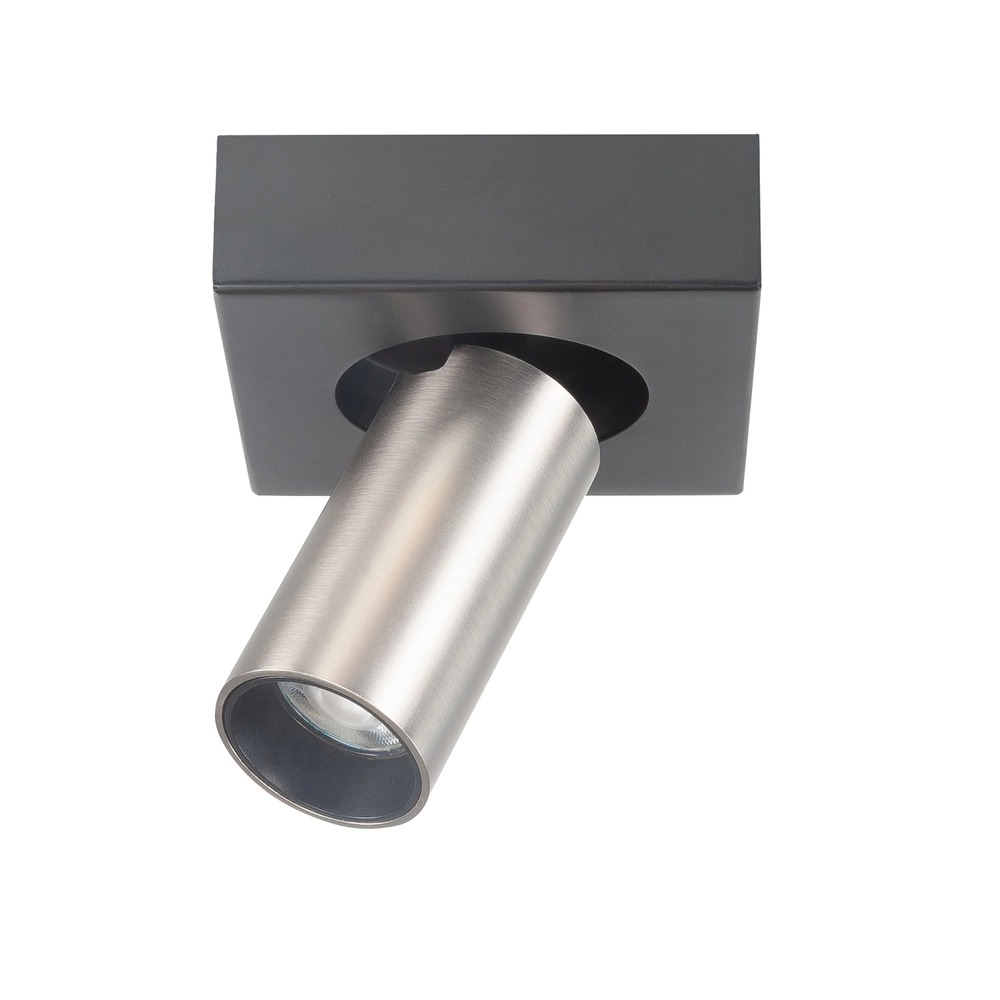 Mockery Eliano 1-light black with nickel matt