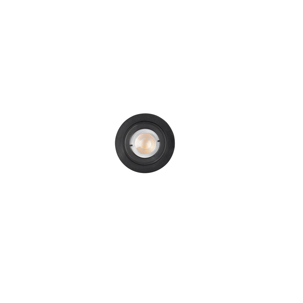 Recessed spotlight Lamont black 4000K Trio 4017807657982