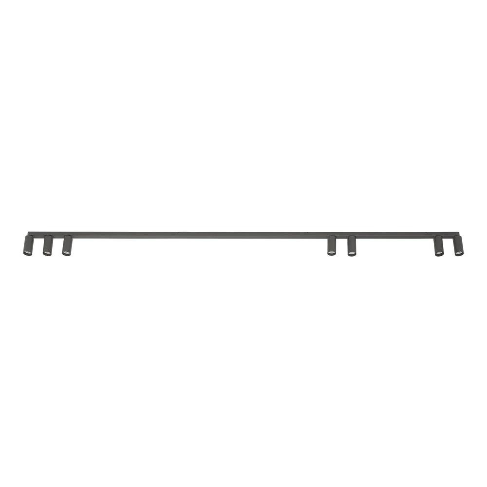 Surface-mounted spot 7x GU10 Fourty dark grey