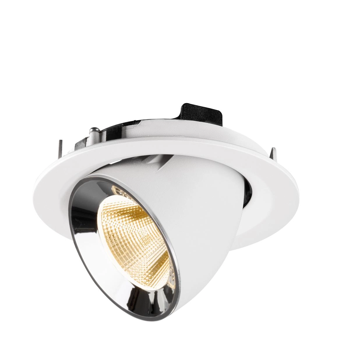 Recessed spotlight Numinos Gimble M white/chrome 2700K - 20deg SLV 4024163312028